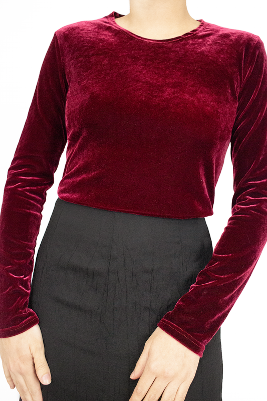 Camisola veludo (S)