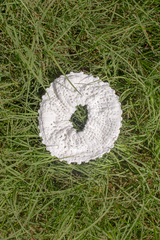 Scrunchie croché #3