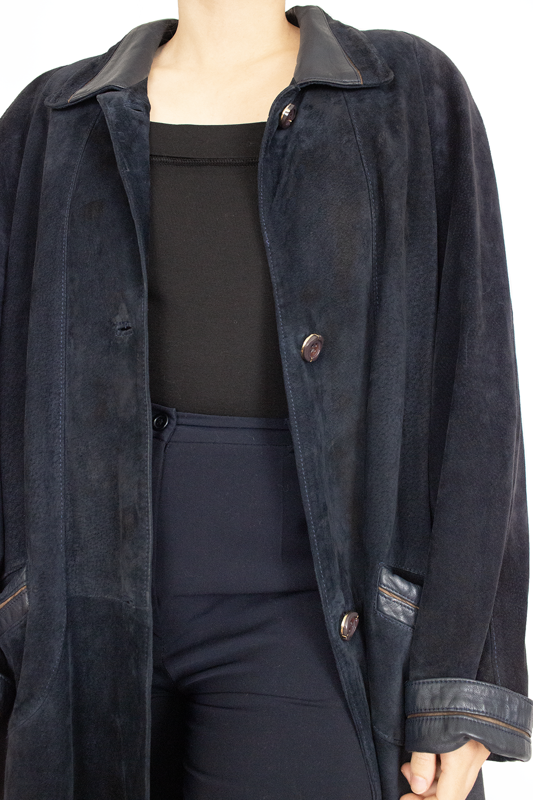 Sobretudo camurça (L)