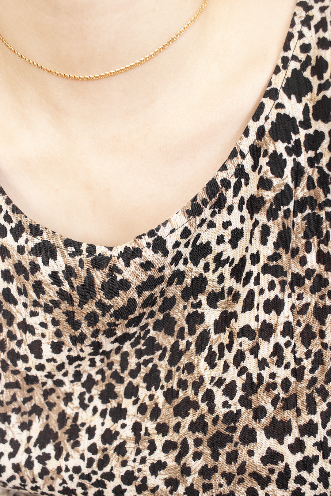 Vestido leopardo (S-M)