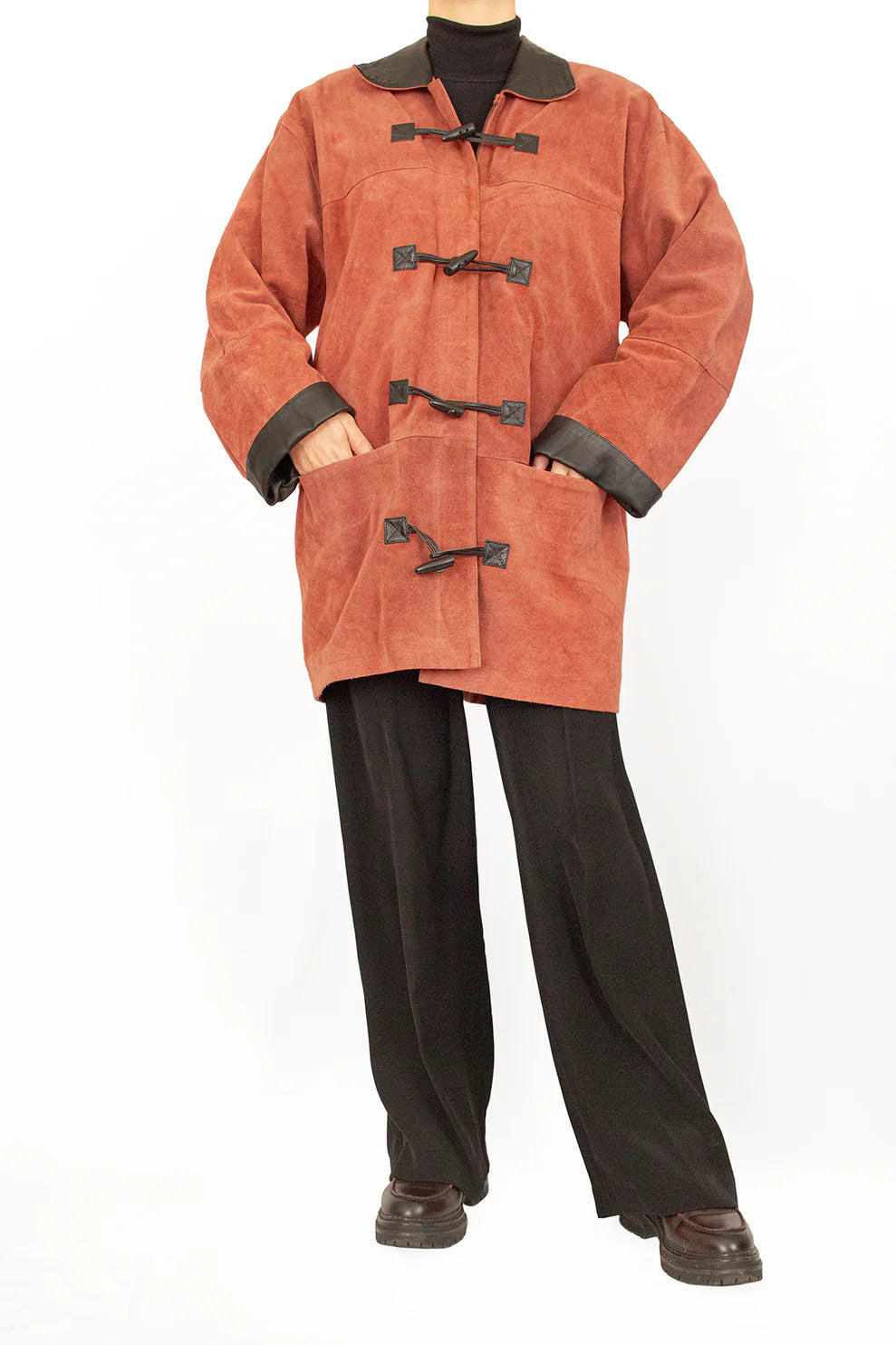 Sobretudo camurça (L)