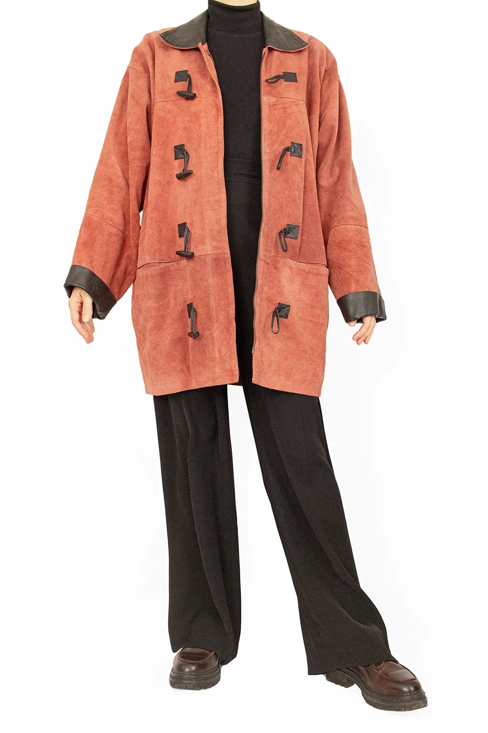 Sobretudo camurça (L)