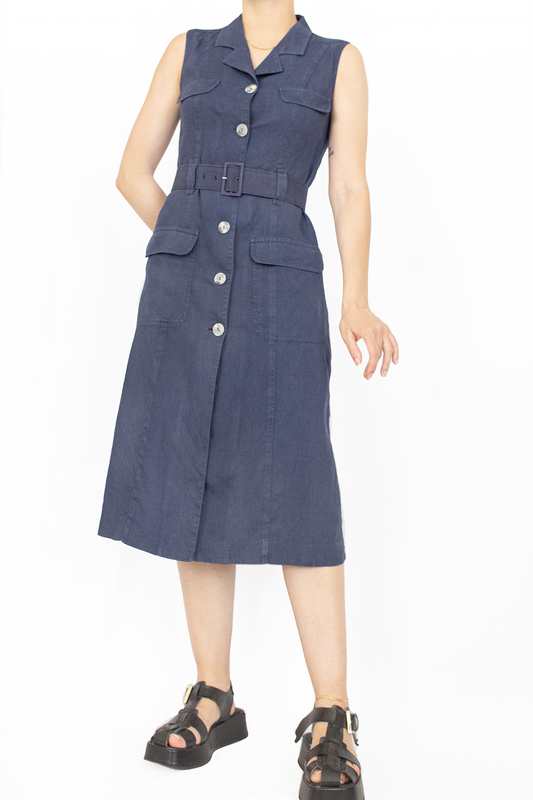 Vestido de linho (S)