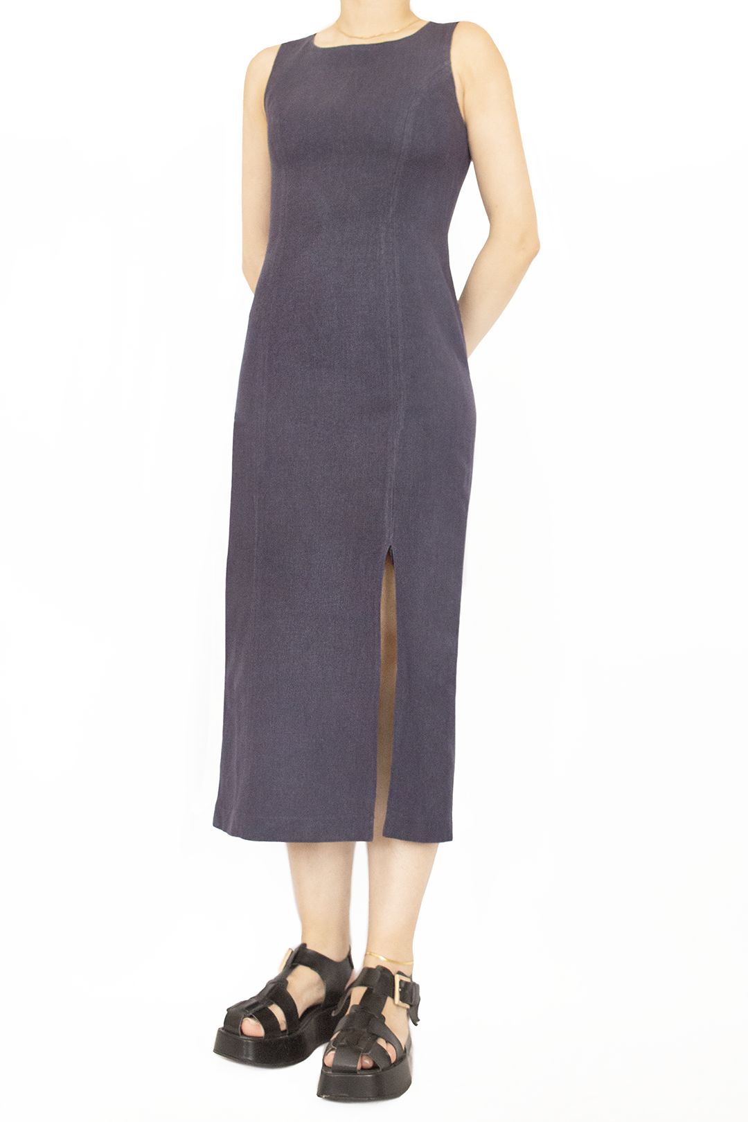 Vestido com linho (S)