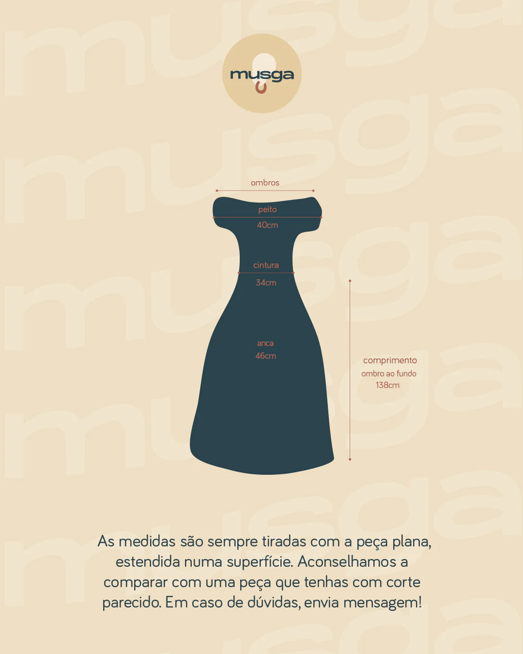 Vestido mesh (S)