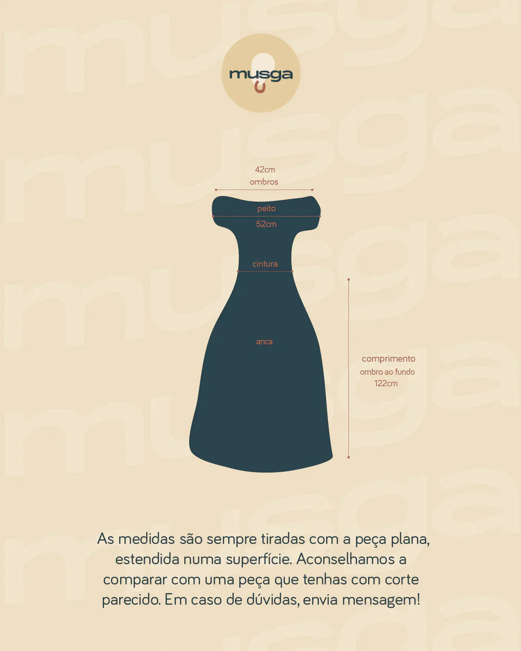 Vestido vintage (M-L)